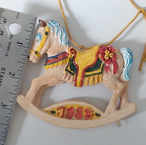 Vintage Eatons Rocking Horse Ornament - Picture 6 of 8